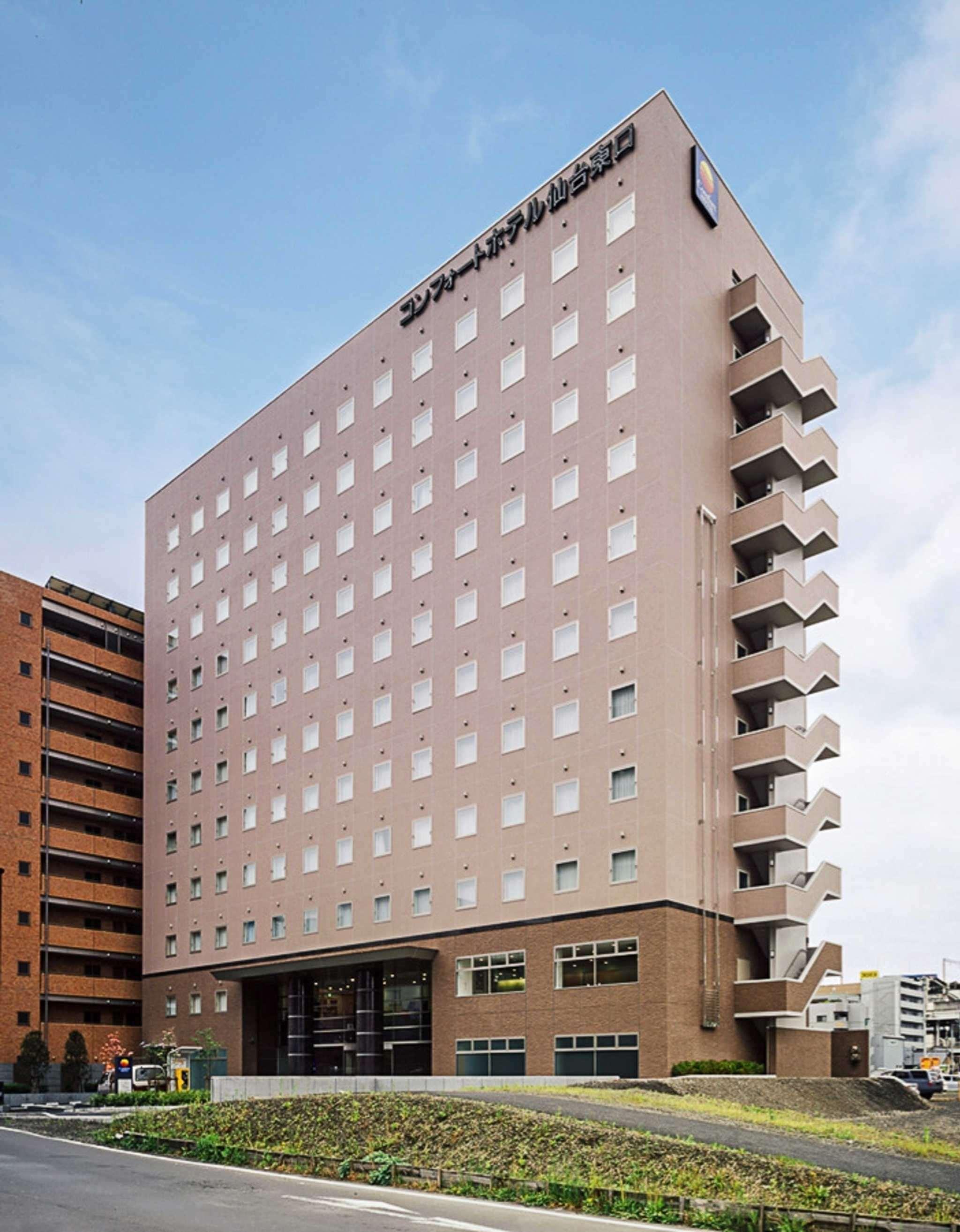 Comfort Hotel Sendai East Exterior foto